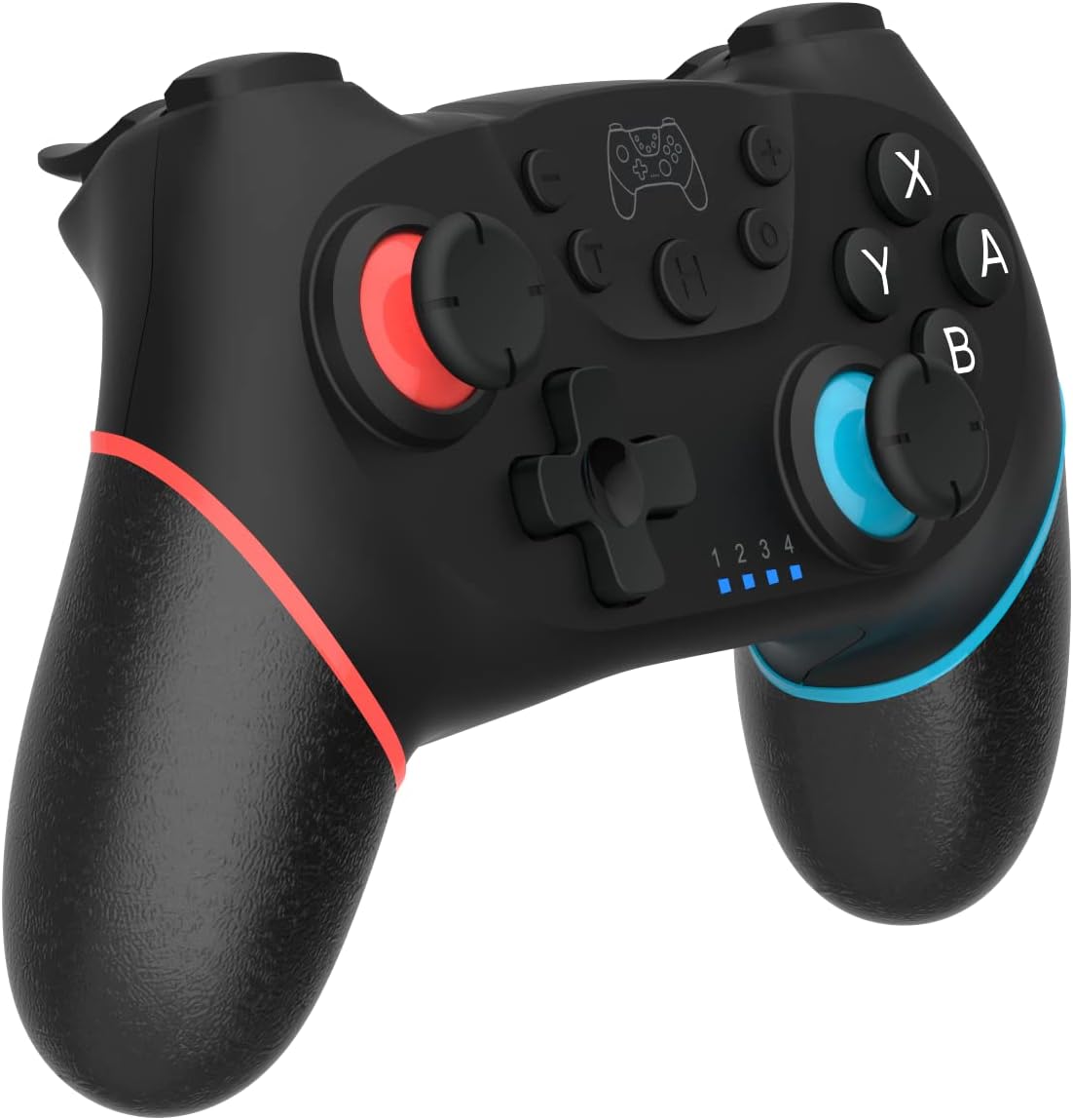Maegoo Controller for Nintendo Switch, Nintnedo Switch Controller Wireless Gamepad Joysticks for Switch with Gyro Axis Dual Shock Vibration Wireless Gamepad Compatible for all Switch Games (Black)