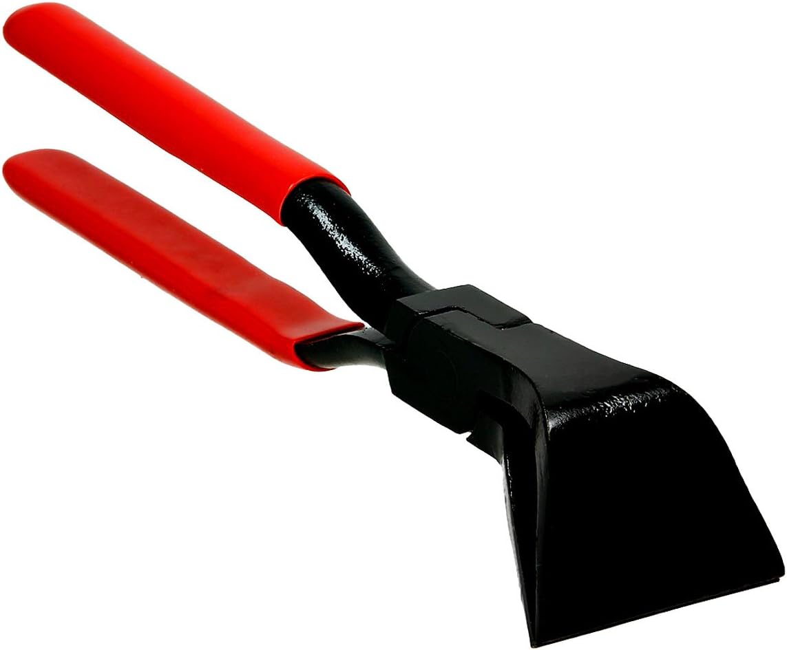 Professional folding pliers, folding pliers, roofer plumber, sheet metal pliers, 45° offset pliers.