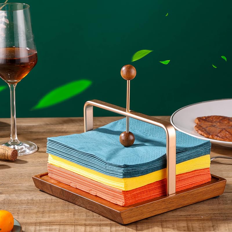 Amazon | Hoffnugshween ナプキンスタンド 木製 ペーパーナプキン