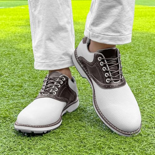 Zapatos de golf impermeables NGARY con 9 clavos para un agarre estable 7