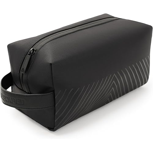 MANSCAPED® The Shed 2.0 Toiletry Bag, Premium Quality Men's Travel Bag, Stylish Organization and Hassle-Free On-The-Go Kit, Water-Resistant to Protect Your Grooming Tools & Accessories