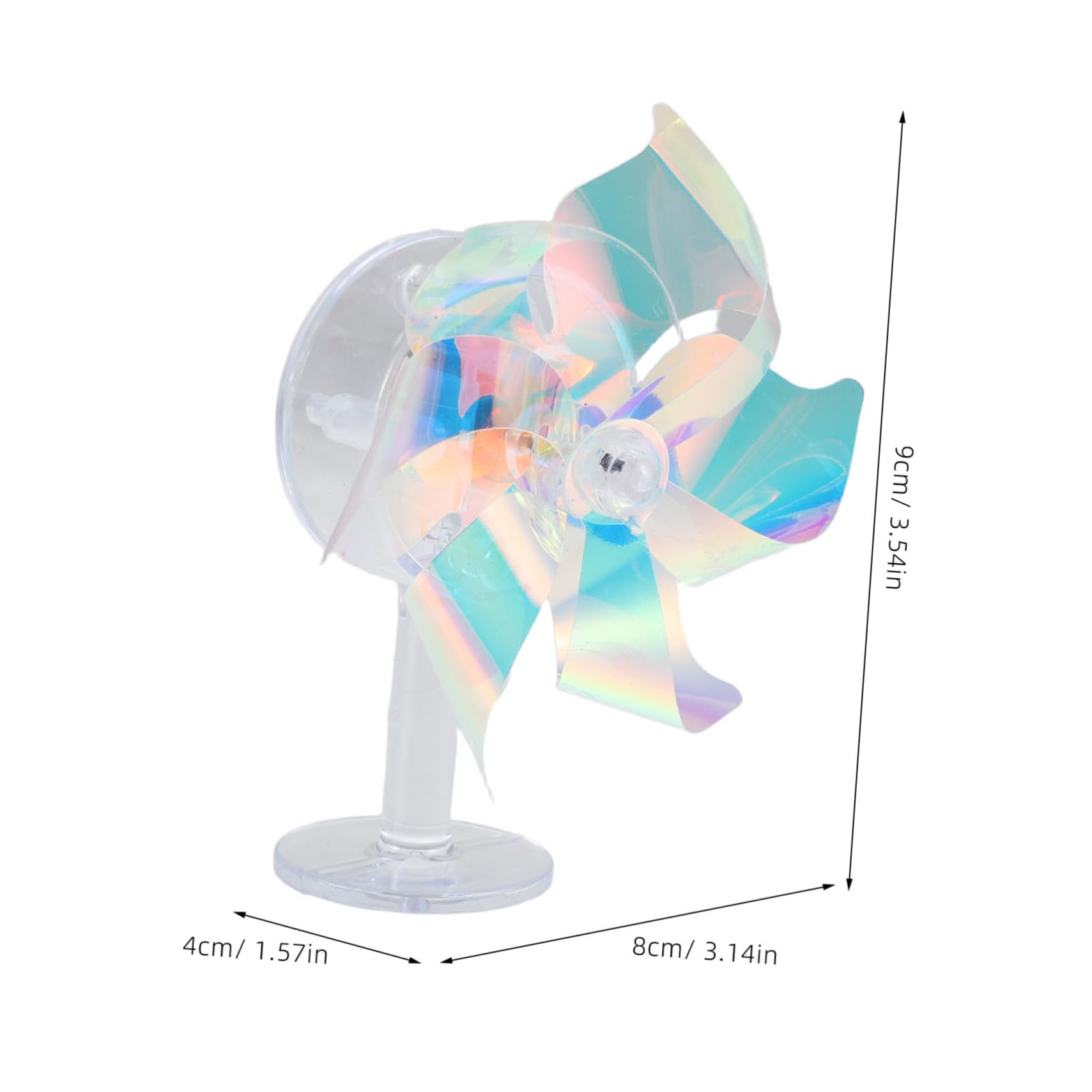 Balacoo 2 Pcs LED Wind Spinners for Motorbike Bicycle Durable Easy to Install Dashboard for Adults Enhances Nighttime Visibility