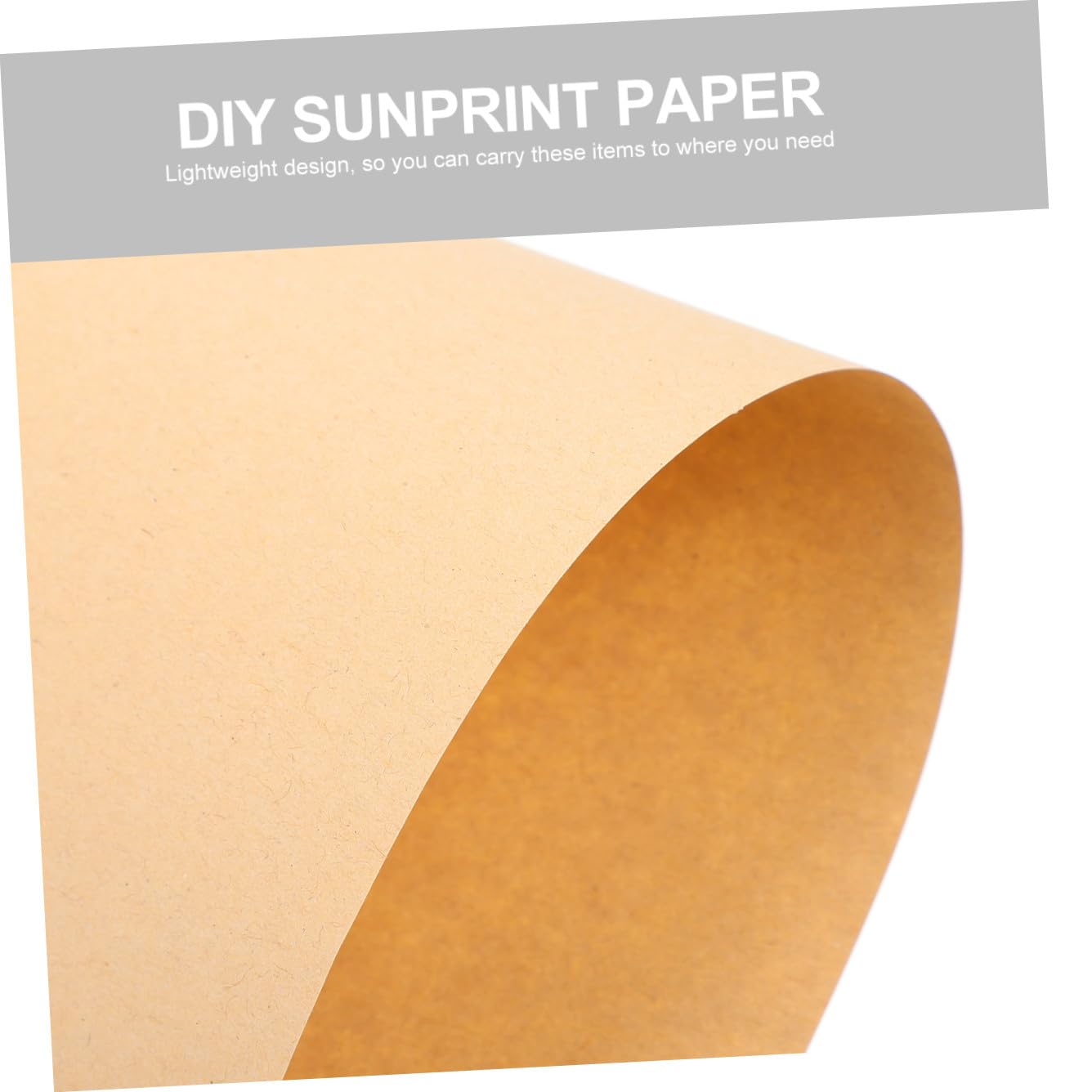 ULDIGI Papier Kraft Épais 210 G A4 Lisse 100 Feuilles pour Dessin Garçon et Filles Pratique