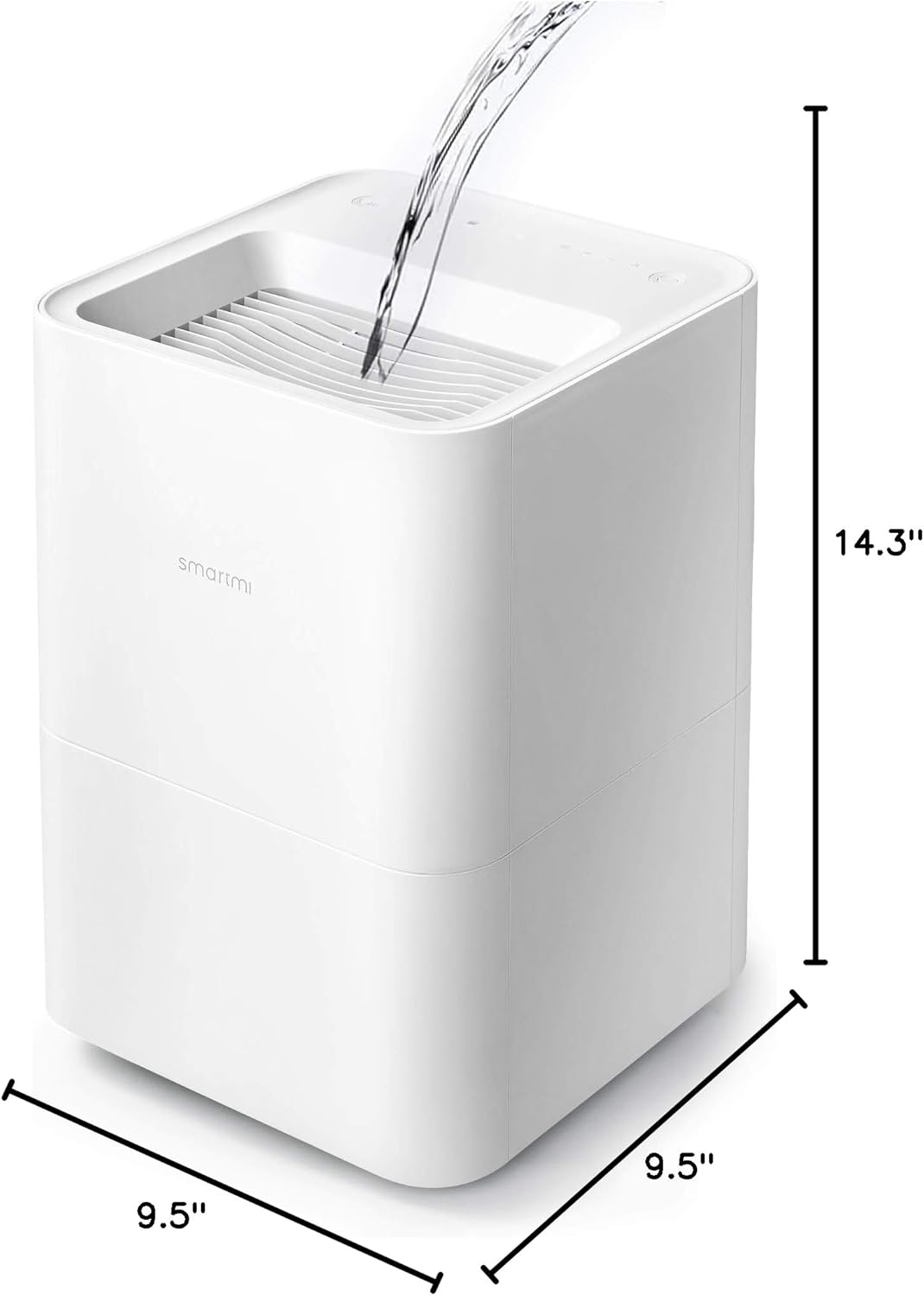 Dimensions of smartmi Evaporative Humidifier