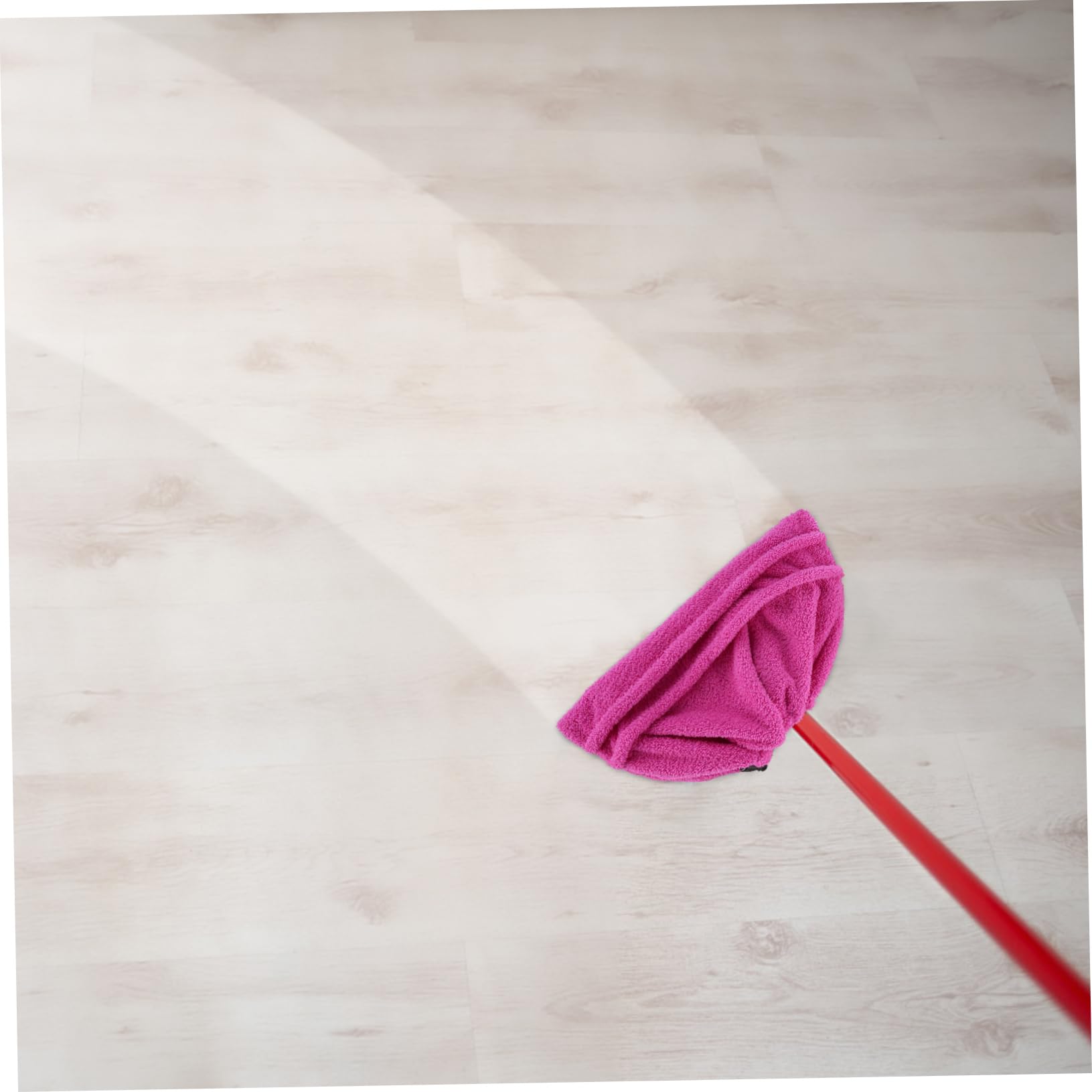 Copertura In Panno Per Scopa Riutilizzabile – Pile Di Corallo 35x3 Cm, Lavabile E Facile Da Montare, Rosa