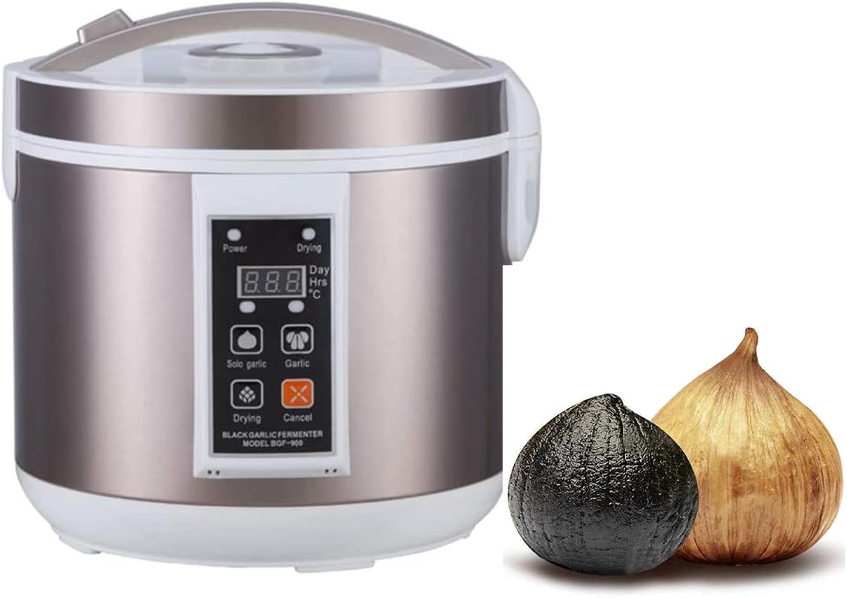 TECHTONGDA 5L Black Garlic Fermenter 110V Garlic Cooker 3D Heating Full Automatic Intelligent Control