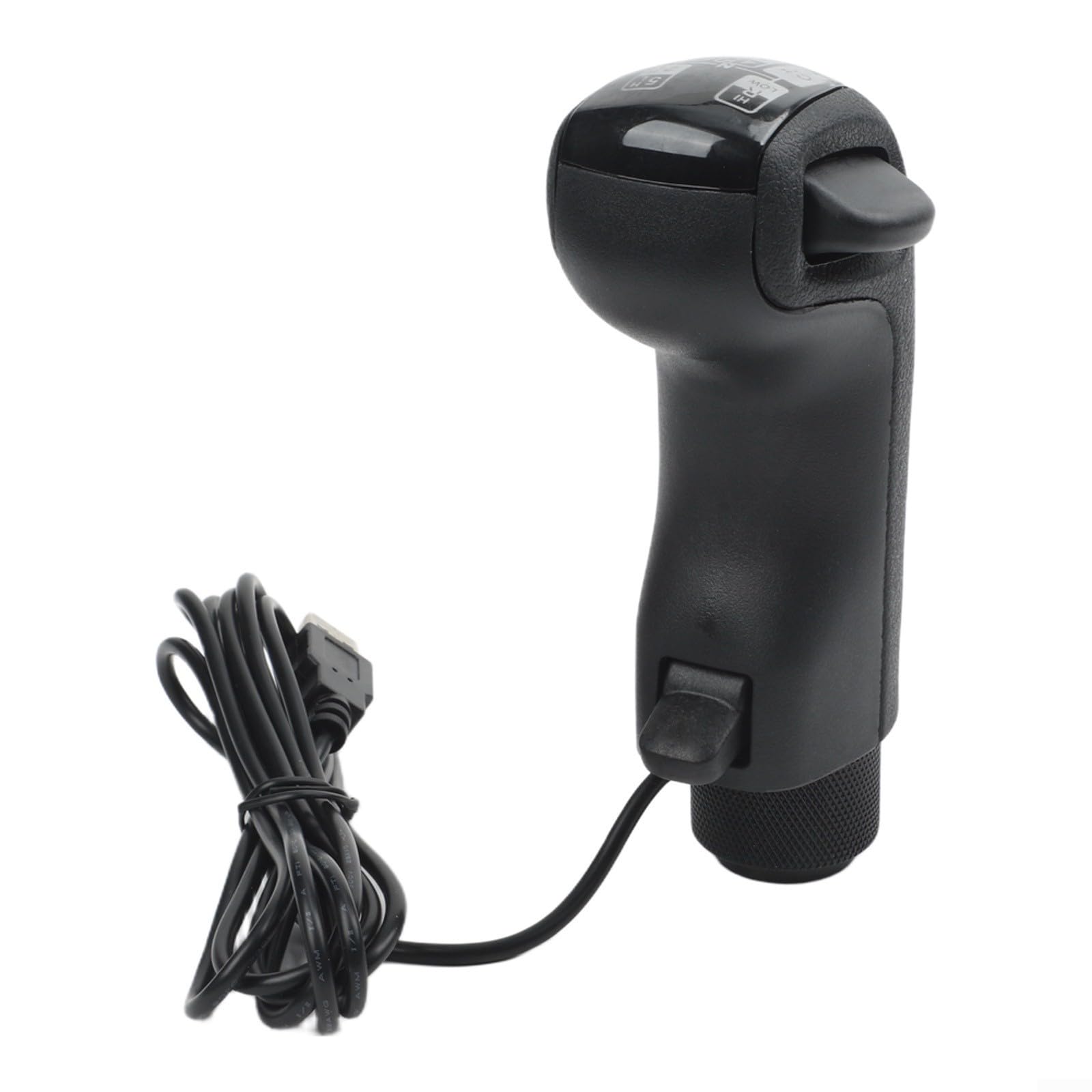 Schaltknauf, 1 Packung USB High Low Shifter für Rennsimulator-Spiele, verschleißfestes Kunststoffdesign, schnelle Installation für LKW-Fahrfans