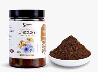 Chicory India Premium Roasted Chicory Powder for Coffee & Tea | Rich, Caffeine-Free Coffee Alternative