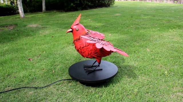 Amazon.com : Xinkulas Cardinal Garden Decor Metal Yard Art Gifts