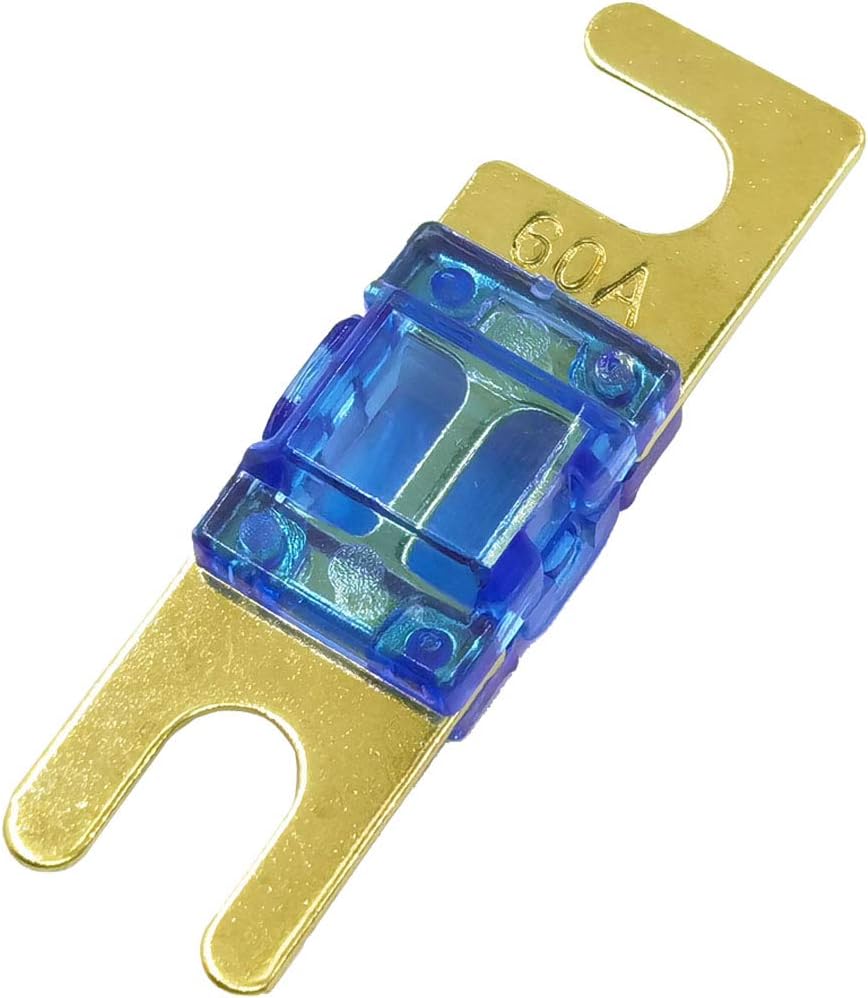 (Pack of 5 pcs) Mini ANL Fuse 150 AMP Car Audio Fuse 150A Gold Plated
