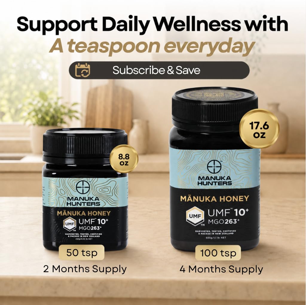 Manuka Hunters Miód Manuka 10+ UMF