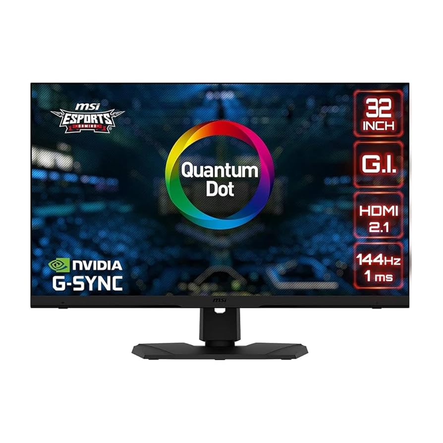 ゲーミングモニター 32インチ量子ドット4K144Mhz MPG321UR-QD Amazon.com: MSI MPG321UR QD 32