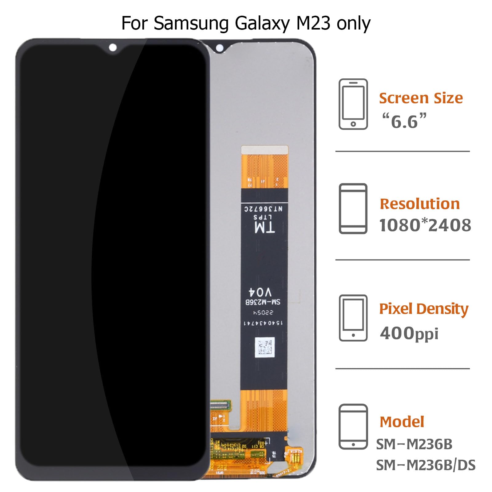 Amazon.com: A-MIND for Samsung Galaxy M23 SM-M236 Screen