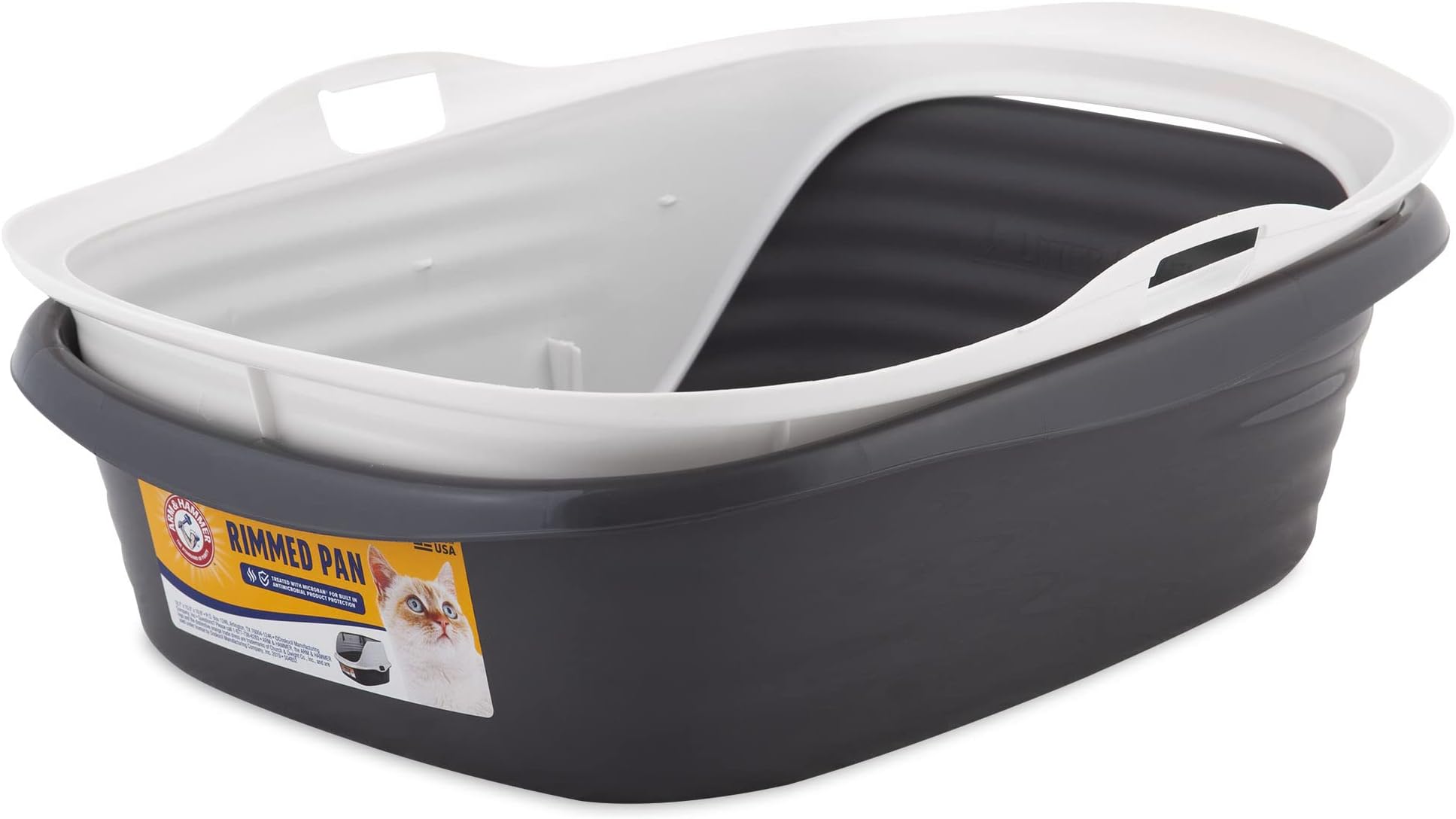 Arm & Hammer 22195 Rimmed Wave Pan Large