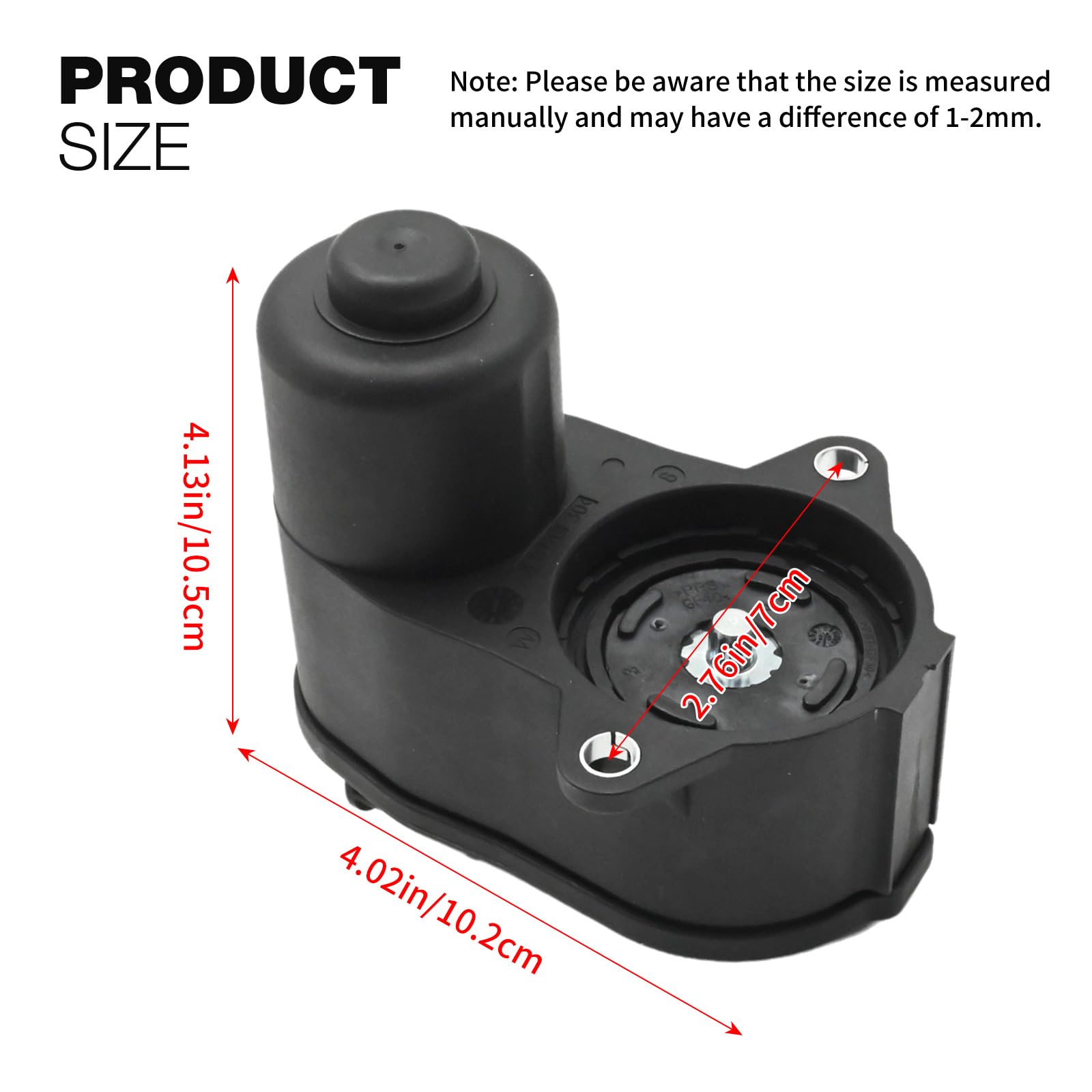 Hoypeyfiy 31262415 Sostituzione attuatore freno di stazionamento posteriore per Volvo S60, Ricambio per Volvo S60 Cross Country, Sostituzione per Volvo S80, Sostituisce 31262415