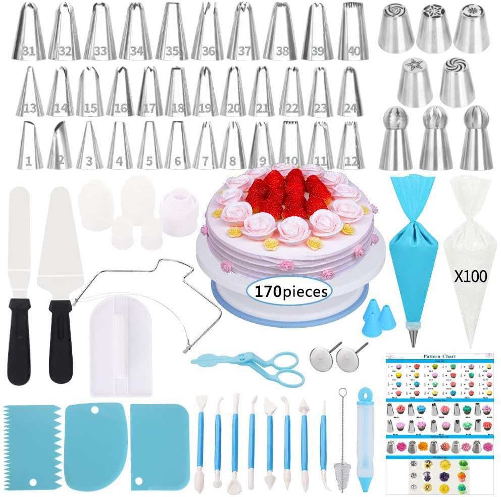 kit di decorazione per torte per principianti