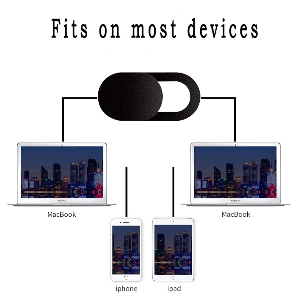 YUEMING 6-pak osłona kamery internetowej, naklejka na kamerę internetową, osłona kamery laptopa do laptopa, pulpitu, Macbook Pro, iMac, komputer, smartfon