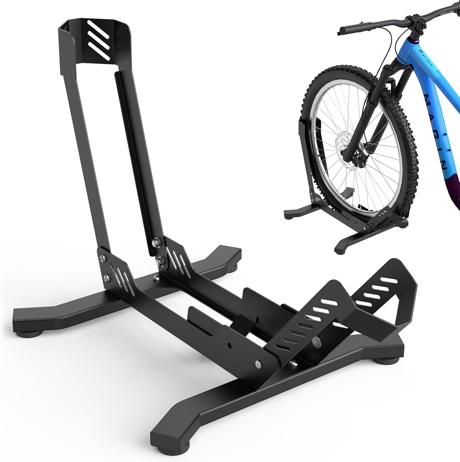 Support de vélo pour magasin de vélos et atelier mécanique facilitant l'entretien avant