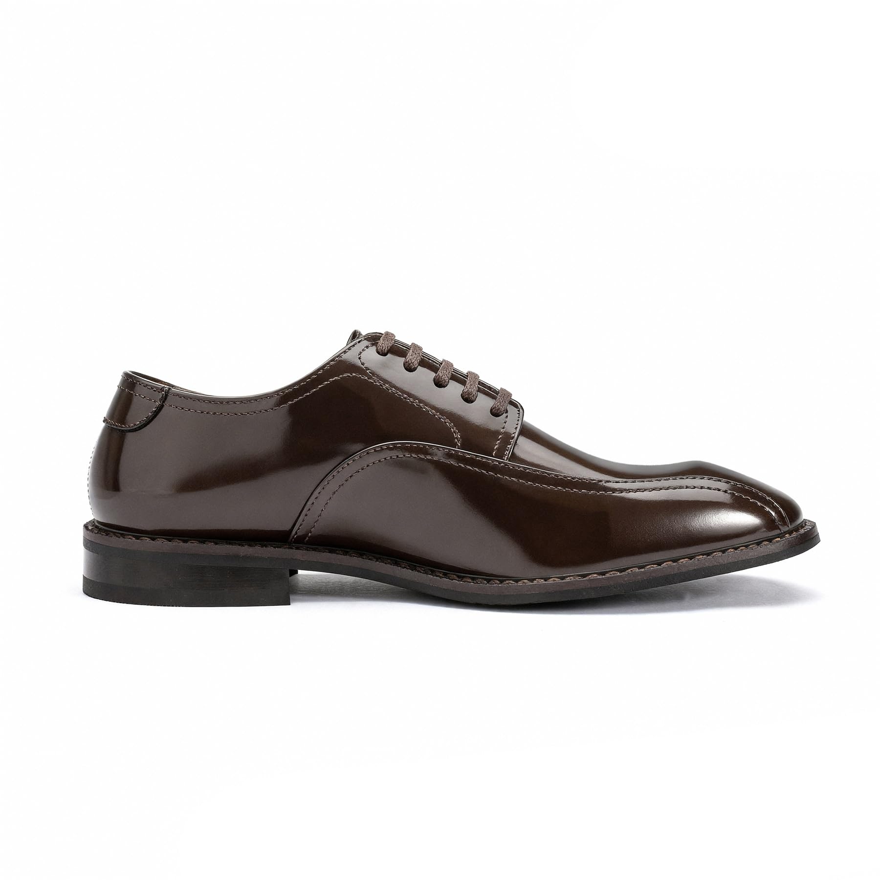 Allthemen Scarpe Oxford Uomo in Pelle Stringate Business Derby Basse Classico Elegante Allacciare Sposa