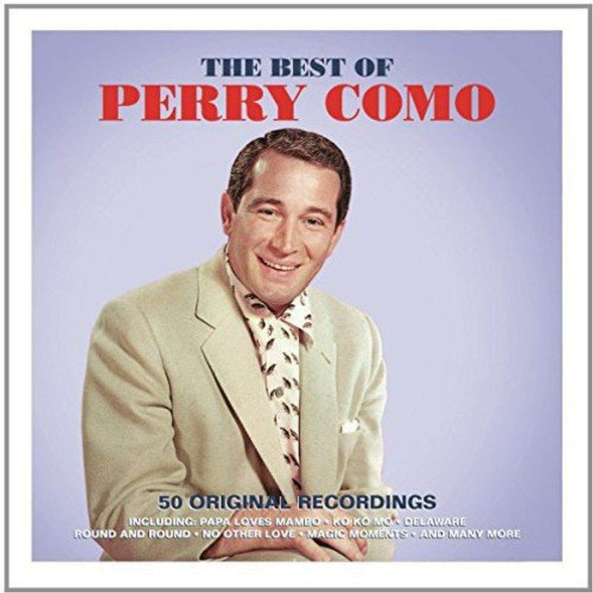 THE BEST OF PERRY COMO - 2 CD BOX SET - 50 ORIGINAL RECORDINGS