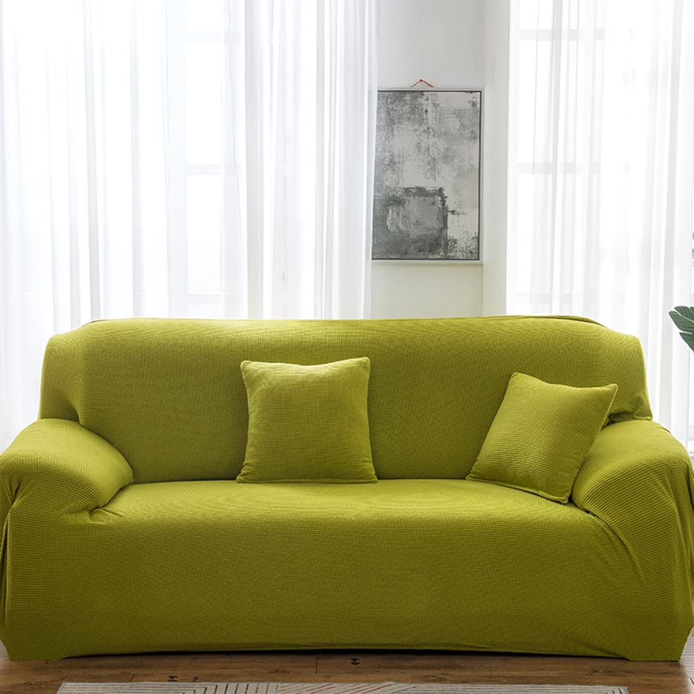 Housse de canapé élastique durable pour protéger votre canapé 2 places