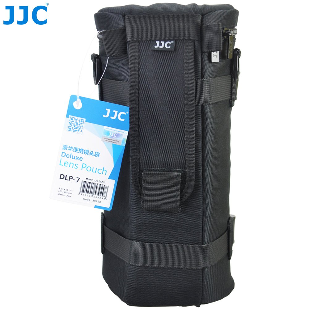 JJC DLP Deluxe - Custodia per obiettivo compatibile con lenti Canon Zoom