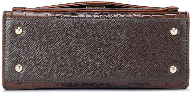 Da Milano Genuine Leather Brown Ladies Bags (00732) : Amazon.in Da Milano Genuine Leather Brown Ladies Bags (00732) : Amazon.in