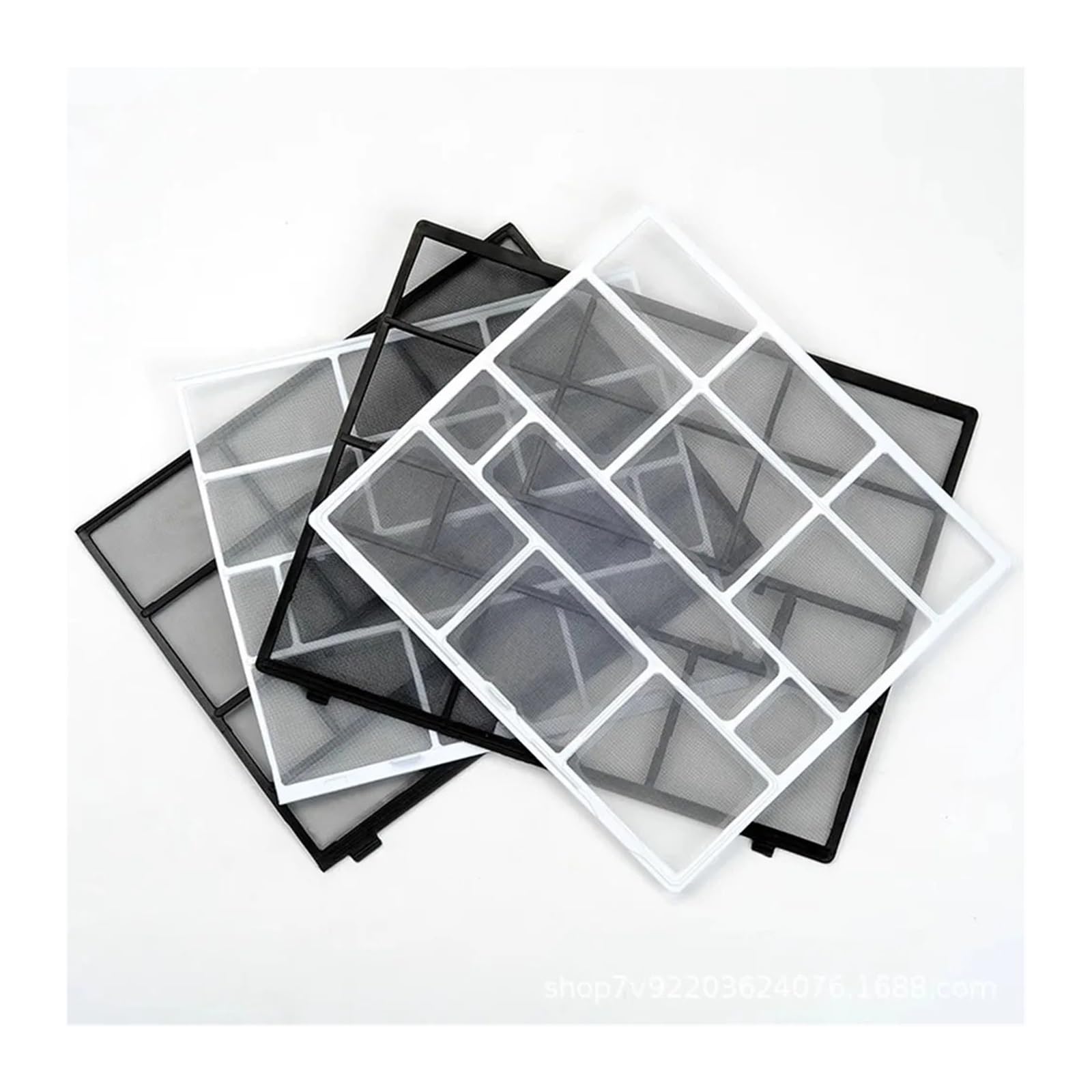 1PC Anti-Dust Air Condition Outlet Filter Air Conditioner Filter Accessories Indoor Unit Hanging Dust Screen Anti-Dust Home Tool(32.2X31cm)