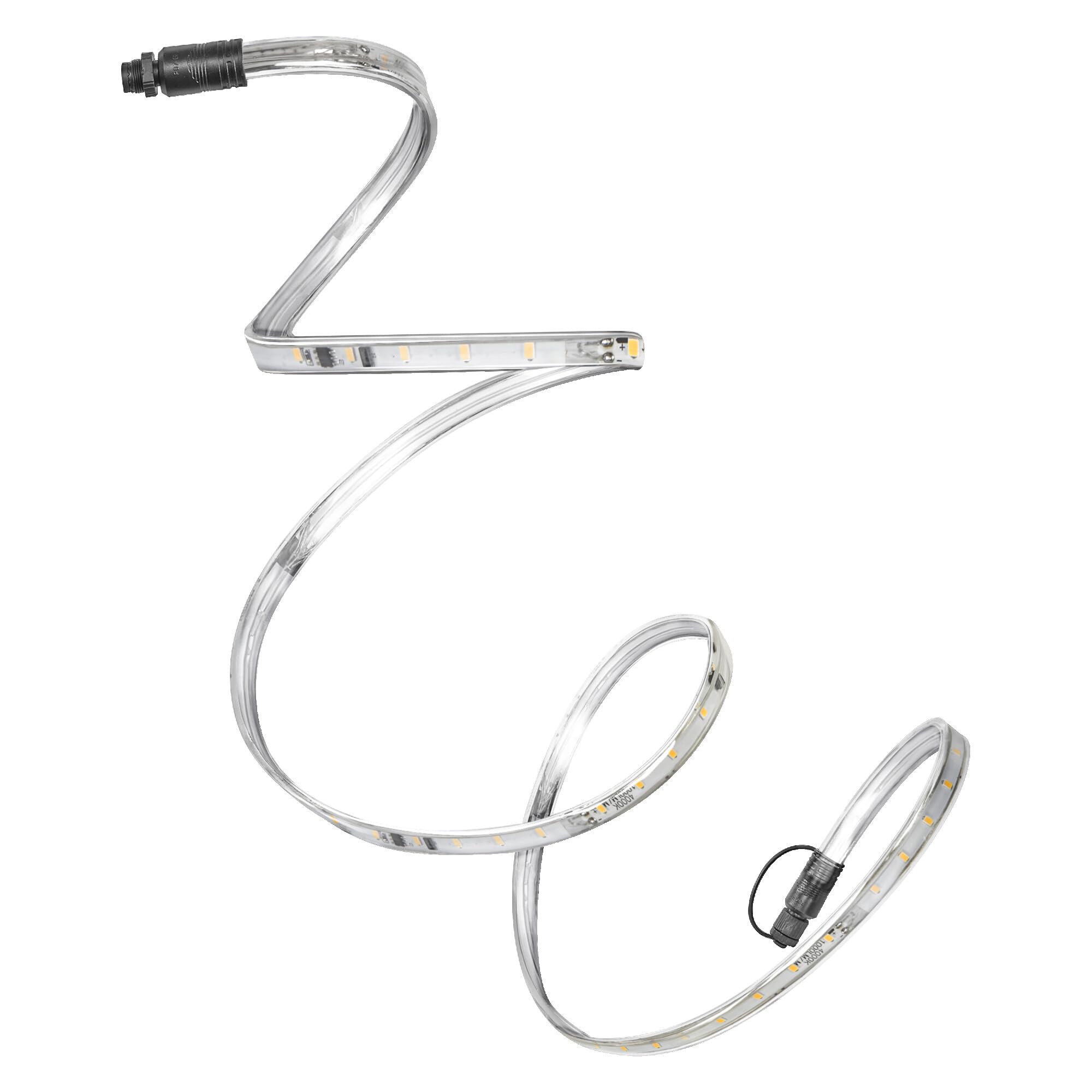 Osram Outdoor Flex LED Streifen 10M IP65, kaltweiß, bis 50 m erweiterbar, inkl. Kabeltrommel, Montagezubehör, Anschlusskabel
