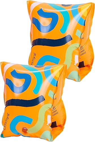 Miniatura 9 de Limmys Flotadores de brazo de alta calidad para niños, de 1 a 6 años, alas de agua inflables para nadar (ganador del premio Mom's Choice Award)