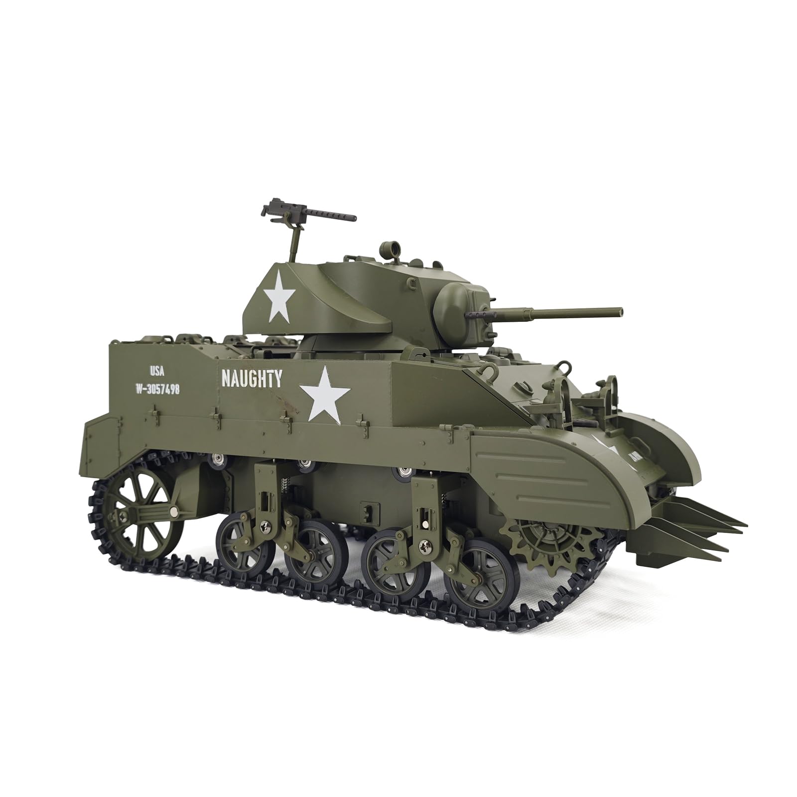 Amazon.co.jp: Ssccgym リモコン軽戦車 US M5A1 スチュアート戦車 1/16