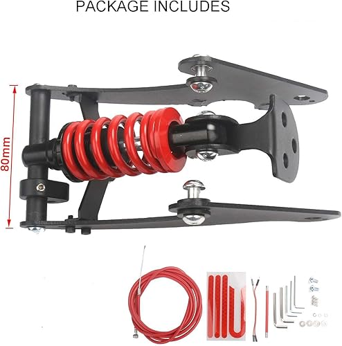 Miniatura 2 de MIMIRACLE Kit de suspensión trasera para scooter eléctrico compatible con Xiaomi M365 Pro Pro2 1S Juego de horquillas de suspensión trasera