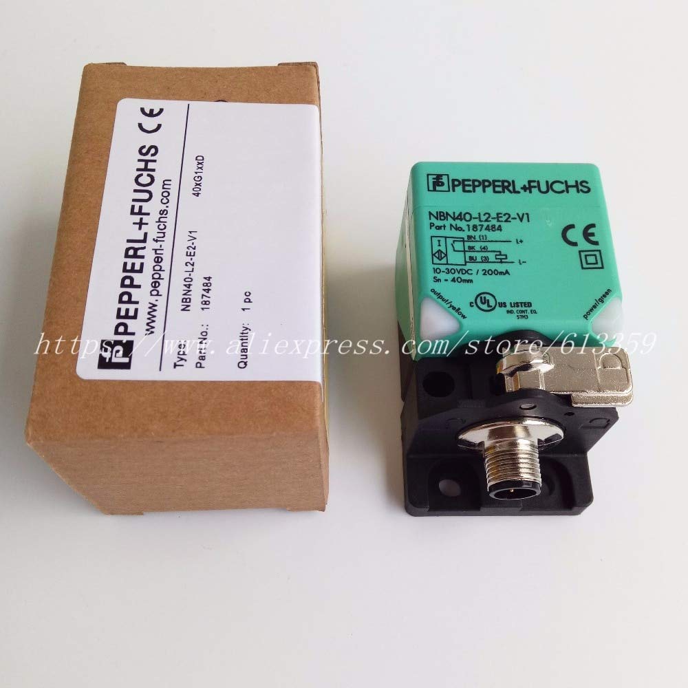 Fevas NBN40-L2-E0-V1 NBN40-L2-E2-V1 New Pepperl+Fuchs P+F Proximity Switch Sensor - (Color: NBN40-L2-E0-V1)
