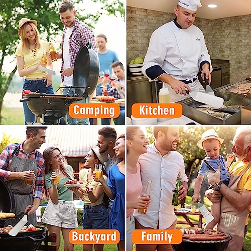 Xheepean 1-6 Blackstone Griddle Accessories Kit, 6Pcs Blackstone Accessories Kit For Blackstone And Camp Chef, Griddle Accessories Kit With Griddle Spatula& Carry Bag thumb #1