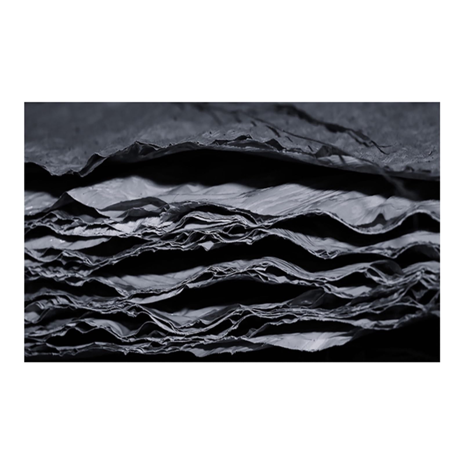 Autocollant de Fond d'aquarium Effet 3D Poster | Papier peint auto-adhésif en marbre, roche volcanique HD, décoration d'aquarium, fond 3d(Green,50x90cm)