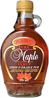 Xarope Bordo Maple Syrup 100% Puro, Calda para Panquecas, Bolduc Importado Canadá 250ml