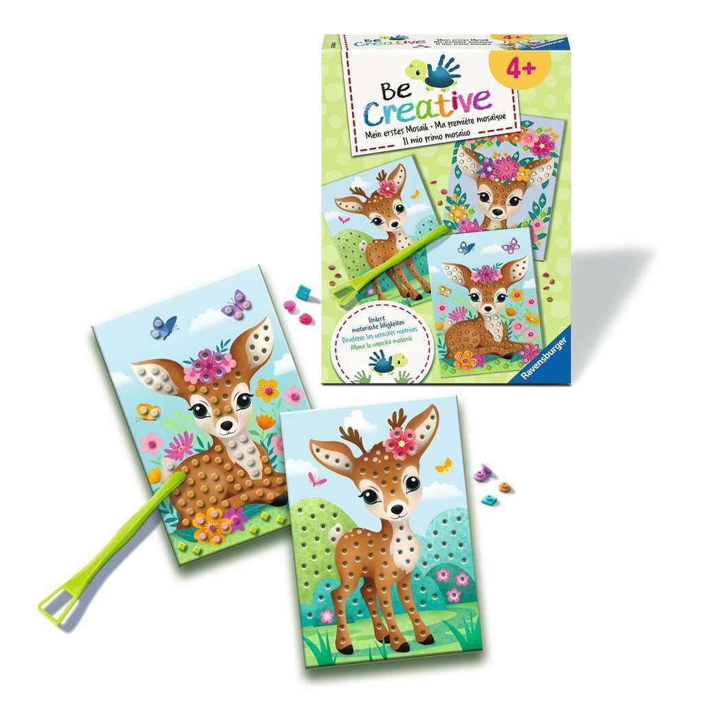 BeCreative Midi - Bastelset DIY Mosaik Mein Bambi