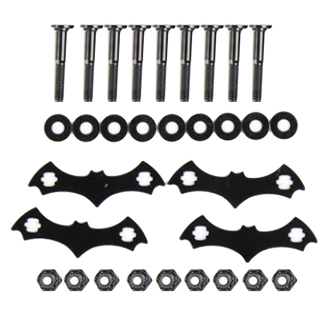 Lot de 4 joints de protection en acier au carbone pour skateboard Longboard