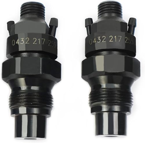 Boquilla inyector de combustible diésel 0432217255 1040166 compatible con GM Chevrolet Turbo Diesel 6.2L 6.5L 1993-2005 4 piezas
