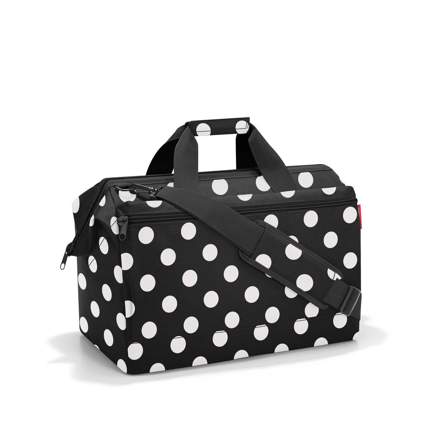 Reisenthel MK7073 ALLROUNDER L POCKET DOTS WHITE Gym Bag Women's DOTS WHITE Size Unica
