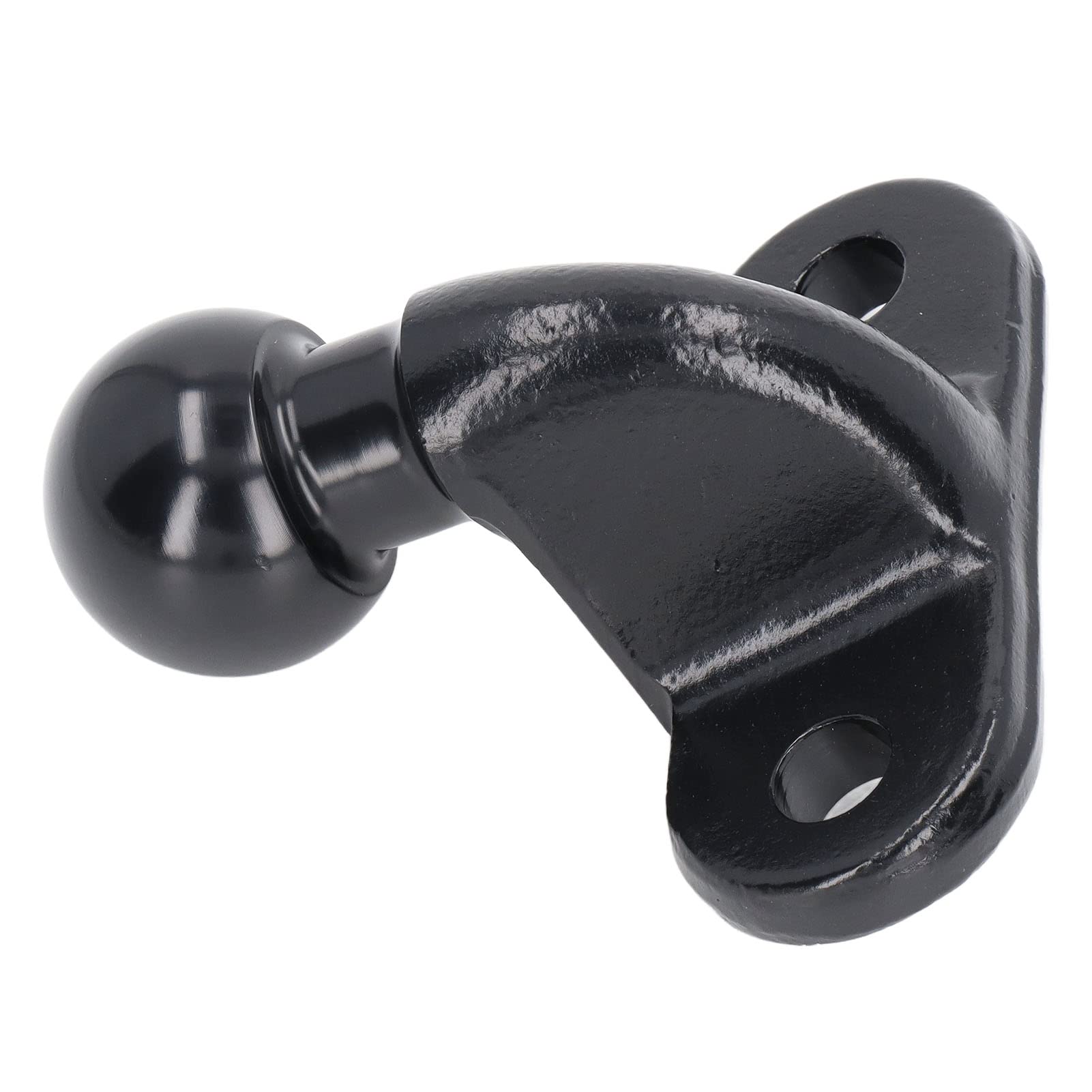 Bola de Remolque Forjada, Segura, Negra, Antideformación, 50mm, Resistente Al óxido, Bola de Enganche de Remolque para Caravanas