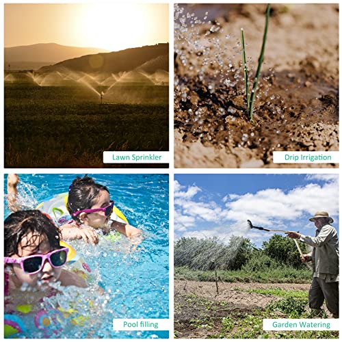 Frankever Bluetooth Sprinkler Water Timer,Hose Watering Timer With Wifi Hub Plug Programmable Automatic Remote Control Irrigation System For Outdoor Garden Lawns (Bluetooth+ Wifi,Dn20(3/4")) #TOP4