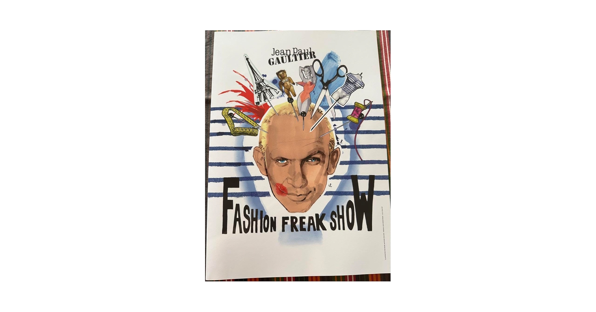 洋書　Jean Paul Gaultier ジャンポールゴルチエ　アートブック Amazon.co.jp: サイン入りジャンポールゴルチエ ファッション