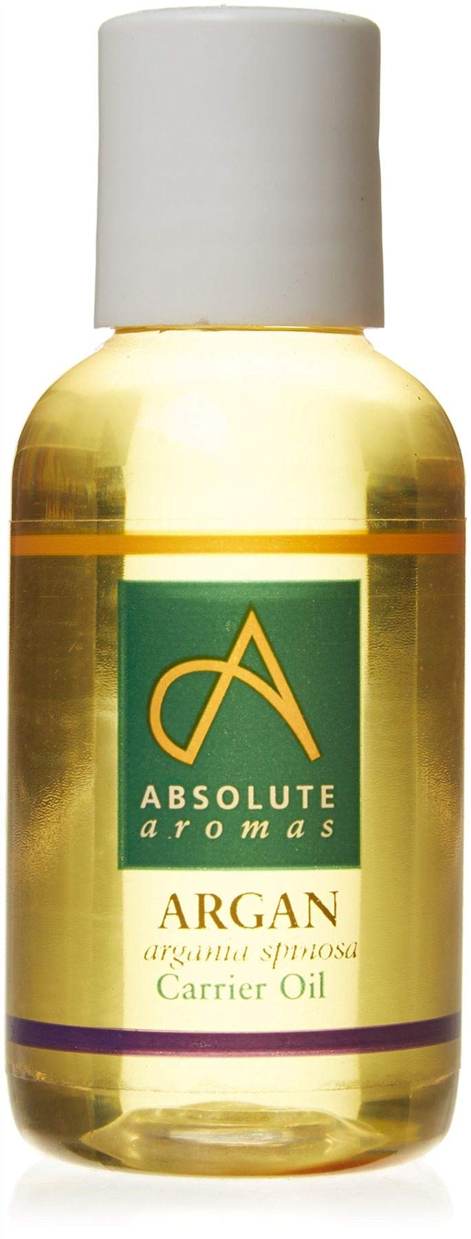 Absolute Aromas Olejek arganowy (Argania Spinosa) 50 ml – czysty, naturalny, bez trawienia i wegański nawilżający olejek nośny do włosów, twarzy i masażu