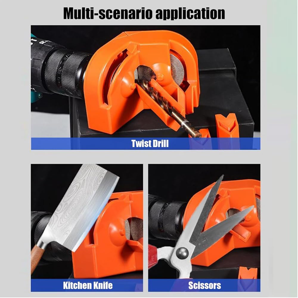 Affûteur De Forets Grishay SharpMax Pro - Électrique Et Portable Pour Mèches De 2 à 16 Mm - Idéal Bricolage
