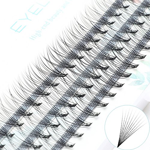 8/10/12/14mm Natural Makeup Individual Eyelash Extension Cosmetic False Eyelashes Cluster (10mm) 8/10/12/14mm Natural Makeup Individual Eyelash Extension Cosmetic False Eyelashes Cluster (10mm)