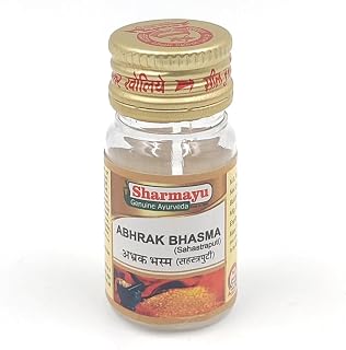 Sharmayu Abhrak Bhasma (Sahastraputi) Ayurvedic Medicine for Liver, Lung & Kidney Care 2.5GM