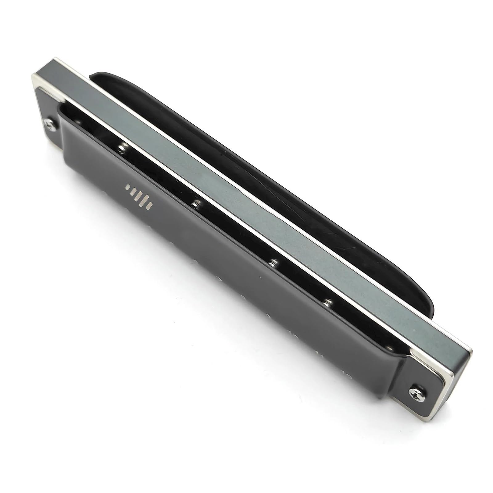 Harmonijka 12-otworowy aluminiowy grzebień C Key Blues Diatonic Harmonica, odpowiedni dla początkujących