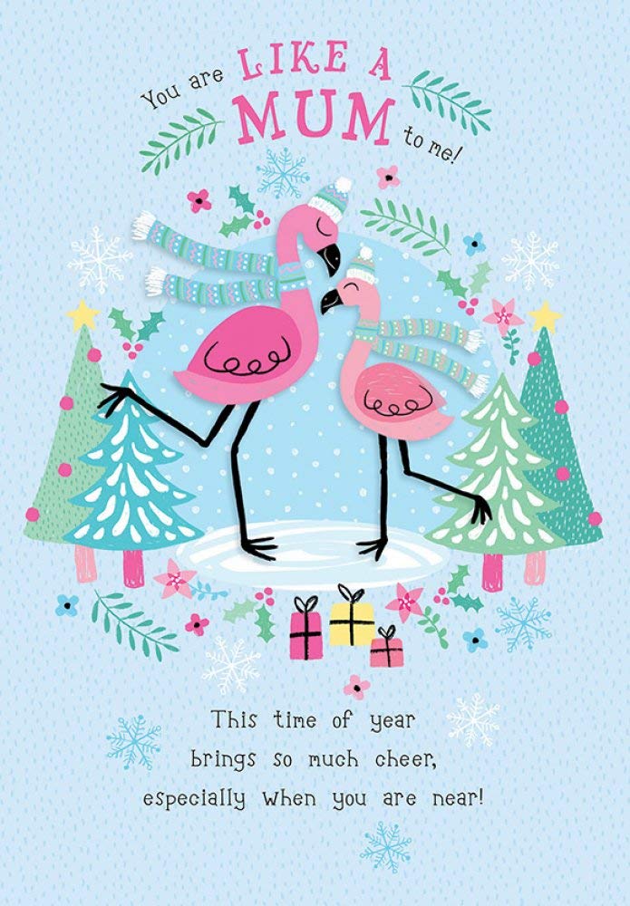 Piccadilly Greetings Traditional Christmas Card Like A Mum - 9 x 6 inches, A41051