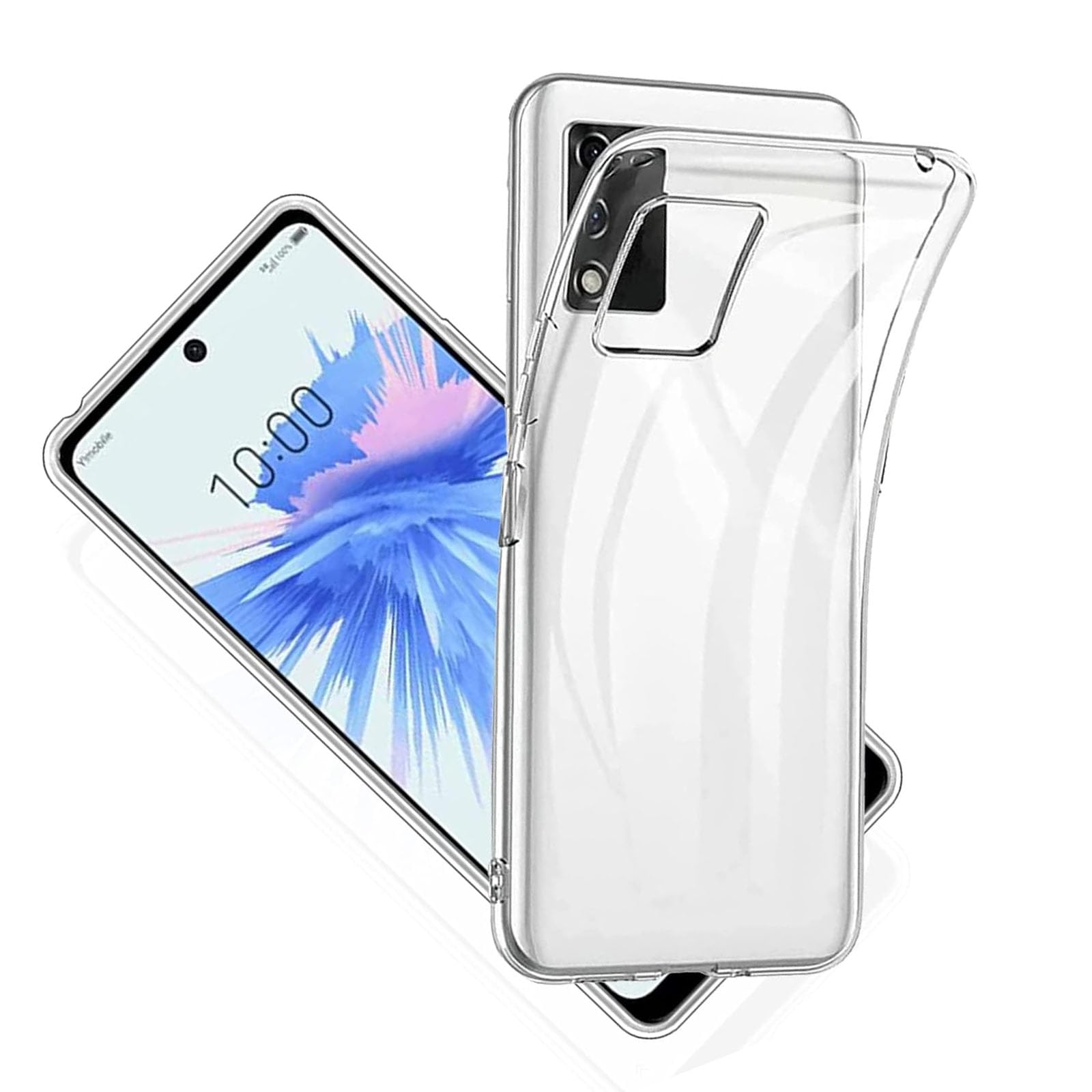 対応ZTE Libero 5G II 用の ケース クリア TPU 耐衝撃 スマホ の ケース Libero 5G II スマートフォンケース 高い透明度 黄変しにくい 指紋防止 衝撃 吸収 擦り傷防止 耐衝撃 撥水撥油 衝撃吸収 取付簡単